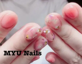ネイル MYU Nails所属・ニュアンスネイル🌈 MYU Nailsのネイルデザイン
