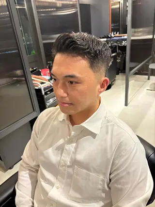 メンズ 海外メンズヘア/ イケオジヘア/千歳のヘアスタイル