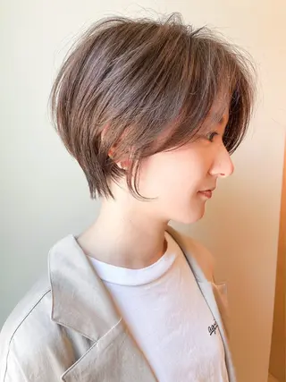 ショート くびれミディアム/似 合わせ/鎌倉/edAのヘアスタイル