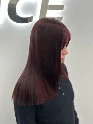 ロング 🤍韓国艶ワンホン ヘアMAYU🤍のヘアスタイル
