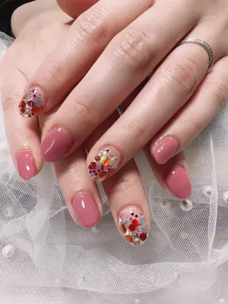 ショート カラー ネイル Nail NaNaのネイルデザイン