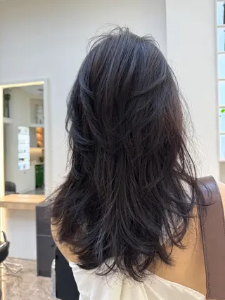 ミディアム カラー 村上｜髪質改善 プロデュースのヘアスタイル