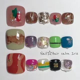 ネイル Hair salon Irie所属・與儀 知佳のネイルデザイン