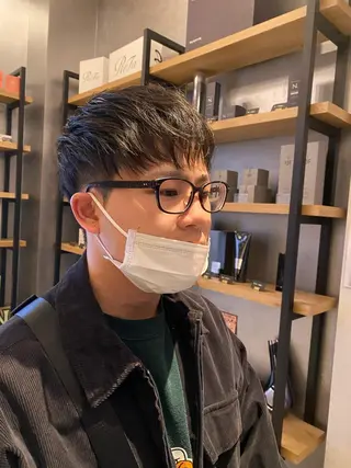 メンズ 羽根 ひよりのヘアスタイル