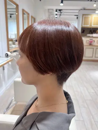 ショート カラー モデル募集 セイノチヒロのヘアスタイル