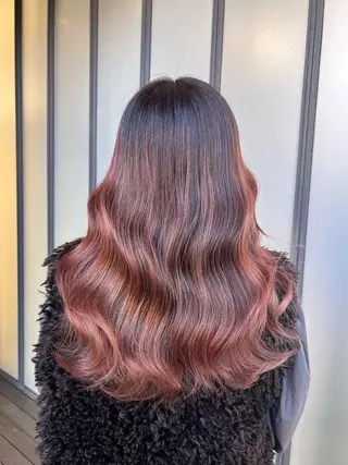 ロング カラー ヘアアレンジ kayo吉祥寺カラー モデル募集中✨のヘアスタイル