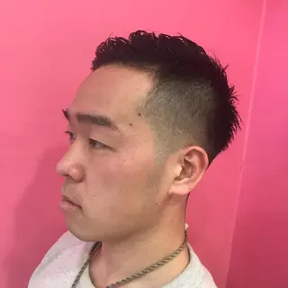 ショート メンズ Vir by browのヘアスタイル