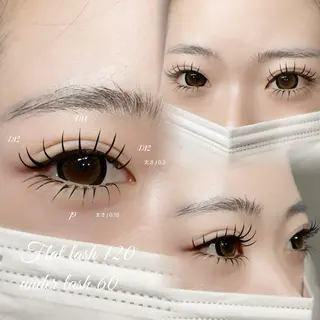 マツエク・マツパ sol nanamiのマツエク・マツパデザイン