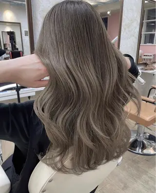ロング 髪質改善/ メンズカット・パーマのヘアスタイル