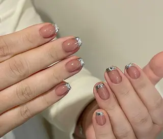 ネイル By moonネイル 🌷ワンホン/韓国風のネイルデザイン