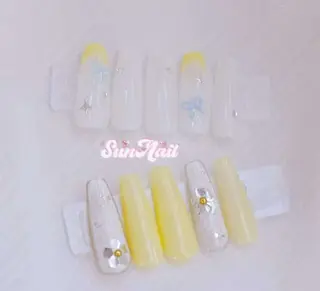 ネイル SunNail池袋駅 ワンホンネイルのネイルデザイン