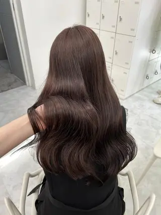 カラー 🤍上品韓国ガーリー 🤍ひとみ🤍のヘアスタイル