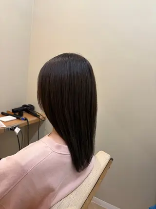 セミロング カラー 🐝 chiba 🐻のヘアスタイル