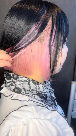ミディアム 菊池 幹のヘアスタイル