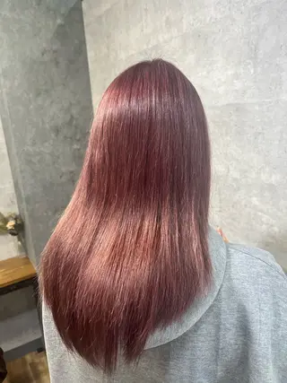 ロング カラー 紫音 cutwells郡山のヘアスタイル