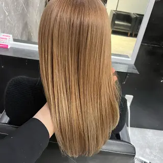 ミディアム Yu シールエクステのヘアスタイル