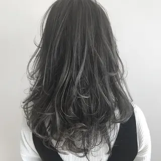 ロング カラー 大橋 タツヤのヘアスタイル