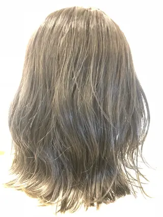 ミディアム 小夏の⭐️ パパです⭐️のヘアスタイル