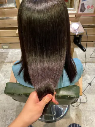 ミディアム パーマ 川崎 龍馬のヘアスタイル