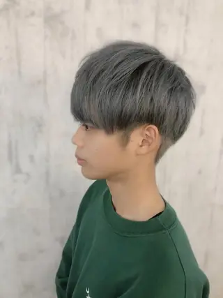 カラー メンズ 久木原 ゆりのヘアスタイル