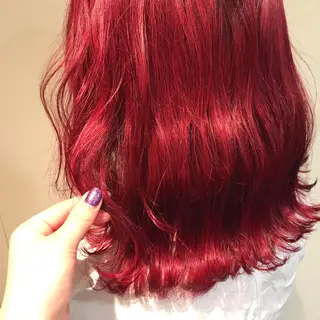 ミディアム カラー 烏丸韓国ヘア🇰🇷 ayaka🎀のヘアスタイル