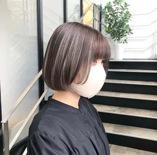 ミディアム カラー パーマ ヘアアレンジ メンズ キッズ stylist 🌸 kana.のヘアスタイル