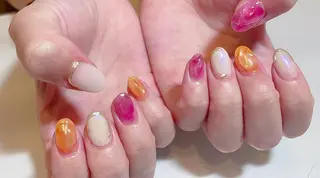ネイル nail salon ラピスラズリのネイルデザイン