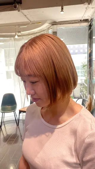 ショート カラー メンズ designcolo r/似合わせNOKAのヘアスタイル