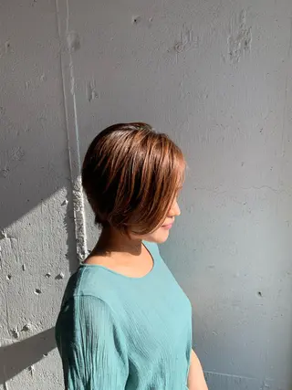 ショート カラー 💛丁寧さNo.🥇 🧸片山智裕💛のヘアスタイル