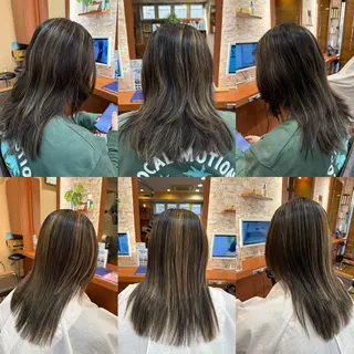 ロング 山口 博司のヘアスタイル