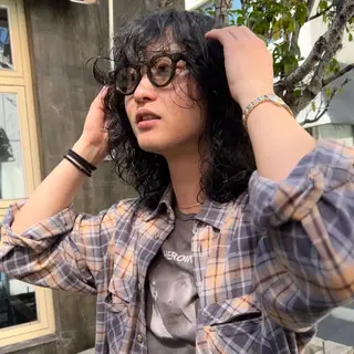 パーマ メンズ 大谷樹生/ メンズ専用アカウントのヘアスタイル