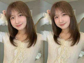 セミロング MOE 🌙新宿三丁目のヘアスタイル