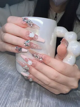 ネイル Lee Nails チップ長さだし専門店のネイルデザイン