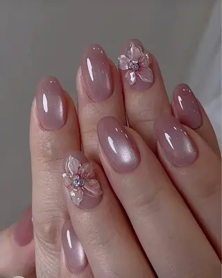 ネイル Horie 雪のネイルデザイン