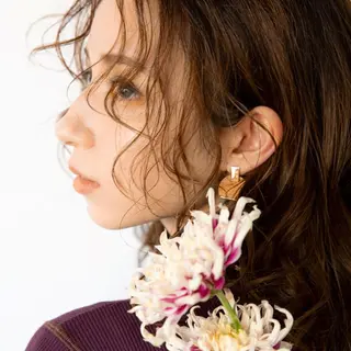 ミディアム チダアキフミ Ash大森のヘアスタイル