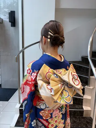 ヘアアレンジ BiBi  藪 菜月のヘアスタイル