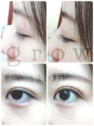 マツエク・マツパ grow salon所属・アイリスト TOMOMIのマツエク・マツパデザイン