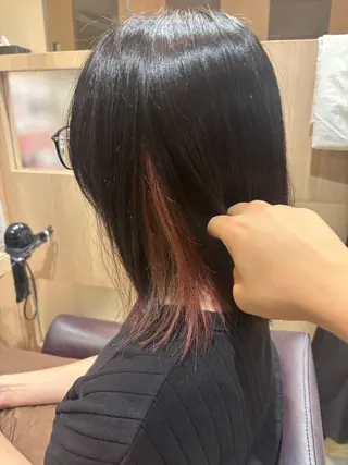 カラー 下澤 天音のヘアスタイル