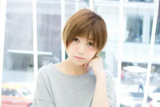 ショート ミディアム カラー 内藤 達也のヘアスタイル
