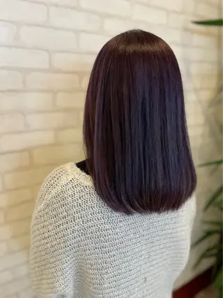 セミロング ✂️秋葉原 🤍YURI🤍のヘアスタイル