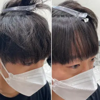 ショート パーマ メンズ 【メンズ縮毛矯正】 田中秀斗のヘアスタイル