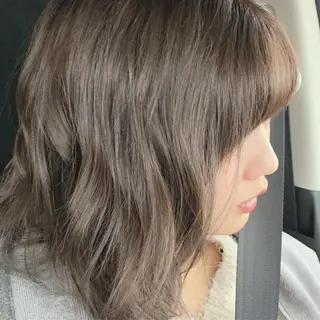 ミディアム 野村 俊太のヘアスタイル