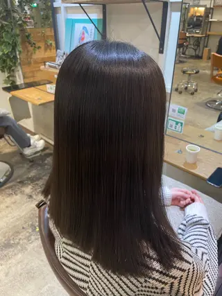 セミロング 野村直希 NAOKIのヘアスタイル