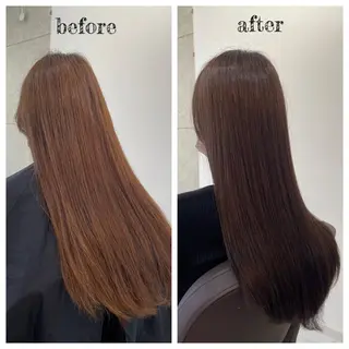 ロング カラー PutiLuca 浅川のヘアスタイル