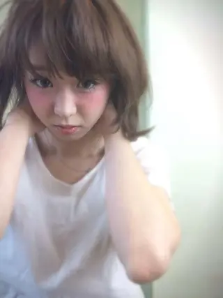 ミディアム セミロング 褒められヘア❗️❗️ nico 格のヘアスタイル