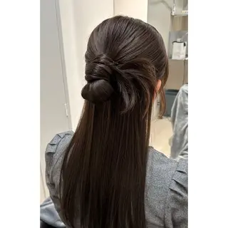 ヘアアレンジ 💎Code.💎 risa🪄のマツエク・マツパデザイン