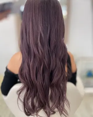 ロング カラー Ash銀座店💜 misaのヘアスタイル