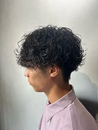 パーマ メンズ メンズパーマ専門店 【店長】⚜️イチカワのヘアスタイル