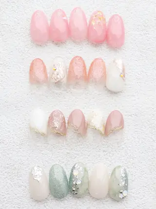 ネイル therapish 東三国徒歩1分 ゆなのネイルデザイン