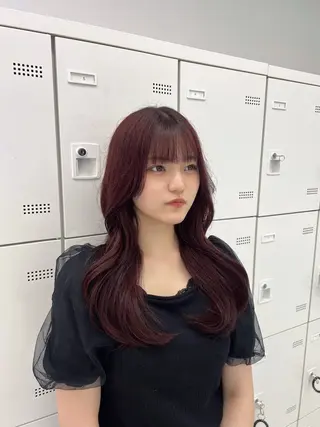 カラー ブリーチなし透明感 💗RYOTAのヘアスタイル